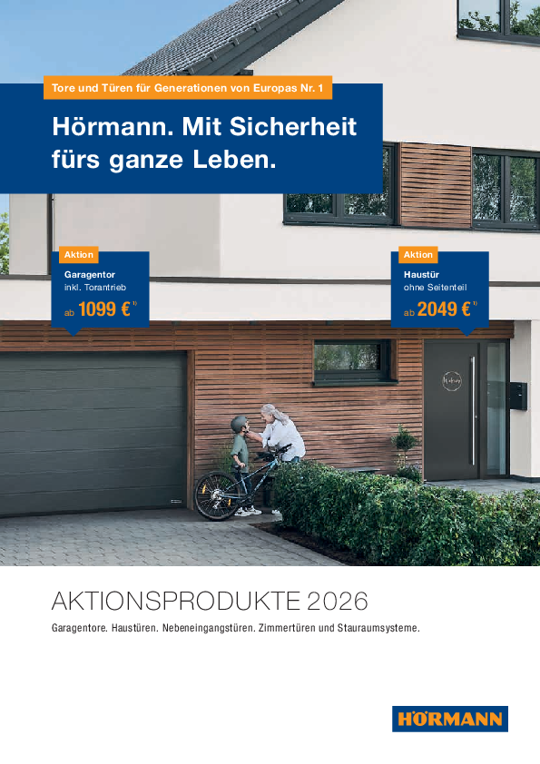 Hörmann Aktionsprodukte 2026